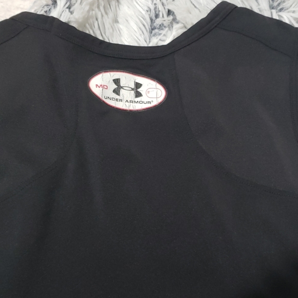 UNDER ARMOUR HEATGEAR BLACK TANK TOP SIZE  MEDIUM - Picture 8 of 8